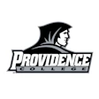 Providence College logo featuring hooded friar mascot in black and white