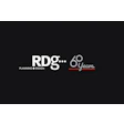 RDG Planning & Design 60th anniversary logo in black and white