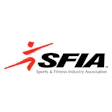SFIA Sports & Fitness Industry Association logo with red running figure and black text