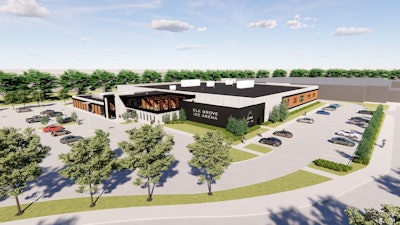 2 Nicholas Family Of Companies Elk Grove Ice Arena Aerial Elk Grove Village, Ill (courtesy Of Arcon Associates)