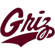 Griz maroon script logo with curved underline