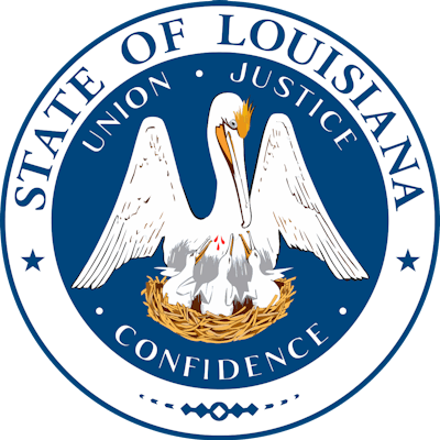 Seal Of Louisiana svg