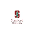 Stanford University official logo: red 'S' with green pine tree silhouette