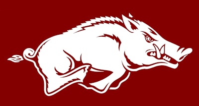 University Of Arkansas 3 X 5 Logo Mat 28