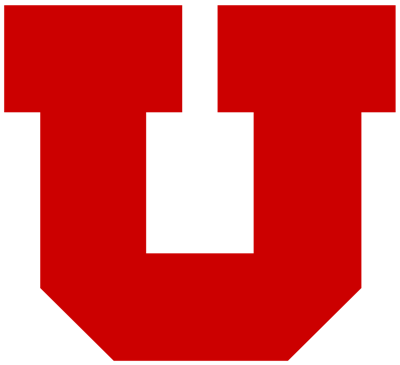 Utah Utes U Logo svg
