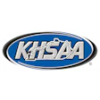 KHSAA logo with blue oval and state of Kentucky outline