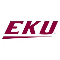 EKU official university logo in maroon angular lettering