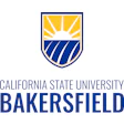 CSU Bakersfield official shield logo with blue and yellow color scheme