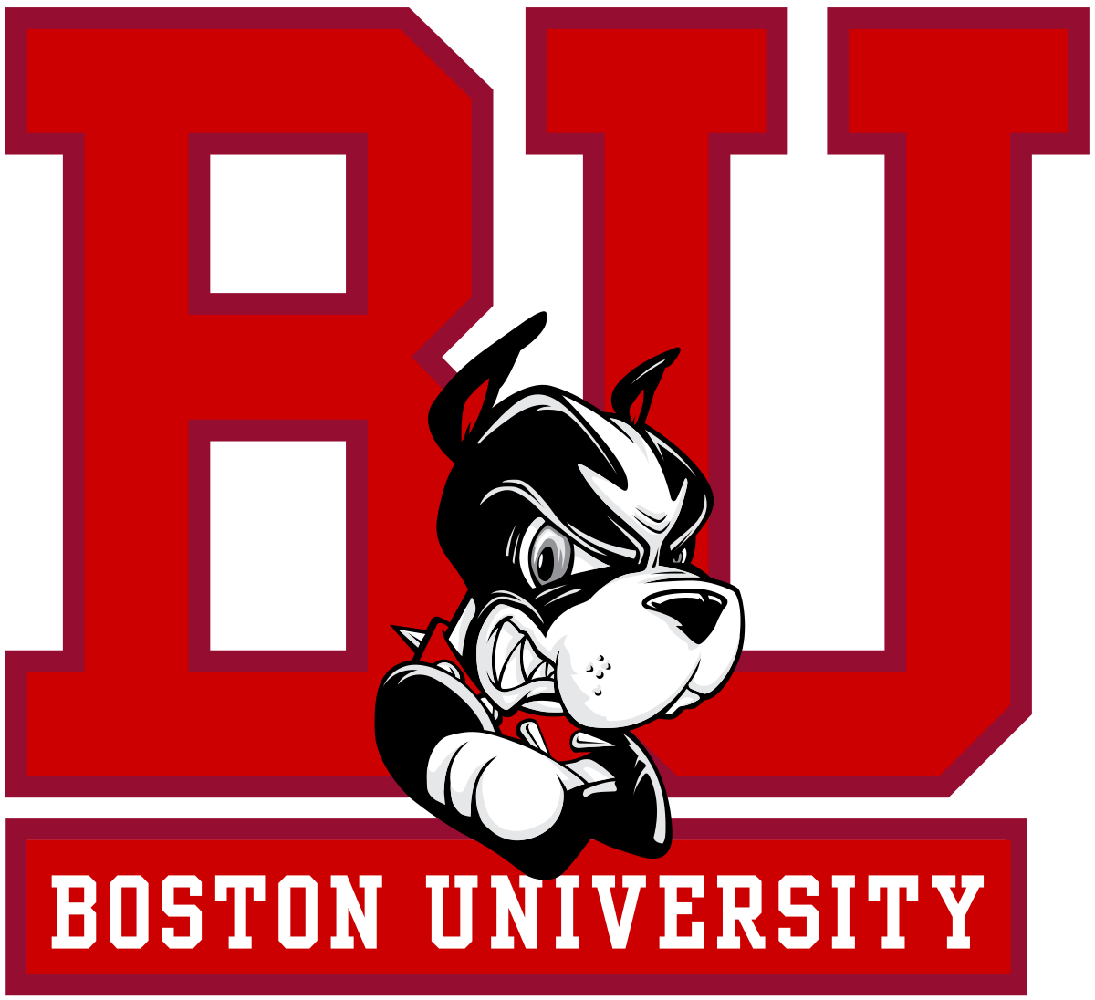 Boston University Terriers Logo svg