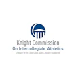 Knight Commission on Collegiate Athletics official logo with blue column symbol