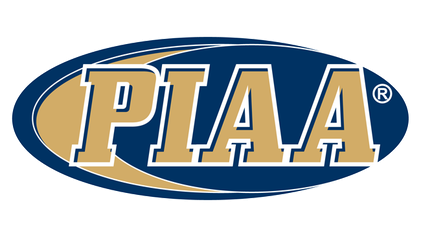 PIAA official logo with navy blue and gold oval design