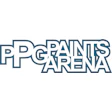 PPG Paints Arena official logo in blue and white typography