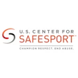 U.S. Center for SafeSport logo with 'Champion Respect. End Abuse.' tagline