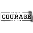 Project Courage Matrix logo in bold black typography