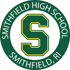 Smithfield High School official green and white circular logo