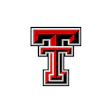 Texas Tech University official red and black logo with interlocking T design