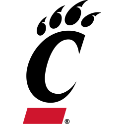 University of Cincinnati official logo with black C and bear claw