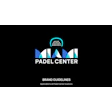Miami Padel Center logo with stylized text and paddle sports icon