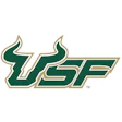 USF Bulls official athletic logo in green and gold