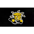 Wichita State Shockers mascot logo - yellow character in fighting stance