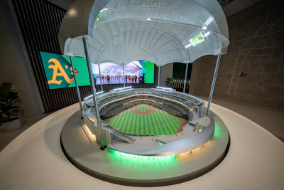 A's Exp Center Model002 Courtesy A's