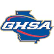 GHSA official logo with blue and white letters on curved design