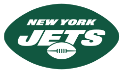 New York Jets NFL team logo with green oval background