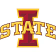 Iowa State University official logo with red and gold 'STATE' letters on large 'I'