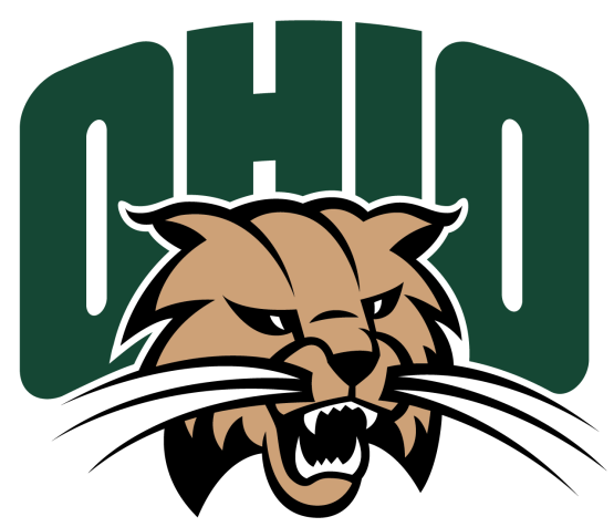 Ohio University Bobcats official athletic logo with fierce mascot