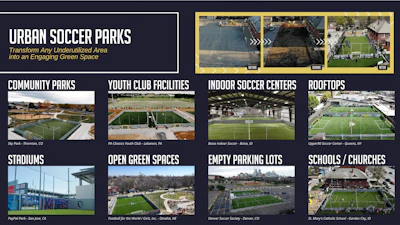 Urban Soccer Park For Athletic Business
