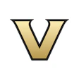 Gold and black stylized letter V