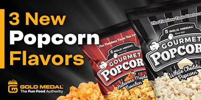 3 New Popcorn Flavors Gold Medal