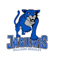 Hilliard Bradley Jaguars blue jaguar mascot logo