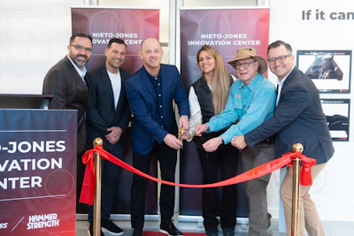 Honorary Guests, Leadership Cut Ribbon