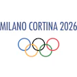 Milano Cortina 2026 Winter Olympics official logo with Olympic rings