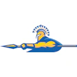 San Jose State Spartans athletic logo with warrior in blue and yellow