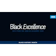 NCAA Black Excellence data graphic for 2024-25 academic year during Black History Month