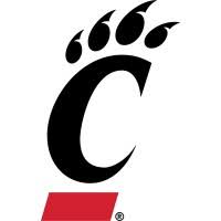 University of Cincinnati official athletic logo with black paw print and red accent