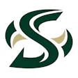 Sacramento State Hornets stylized green and gold 'S' logo