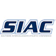 SIAC Southern Intercollegiate Athletic Conference logo in navy and light blue