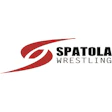 Spatola Wrestling logo with red swoosh symbol and black text