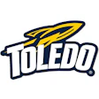 Toledo Rockets official university athletics logo in navy and yellow