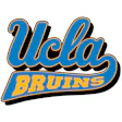 UCLA Bruins official athletic logo with blue script lettering and gold Bruins wordmark