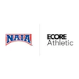 NAIA and ECORE Athletic logos displayed side by side