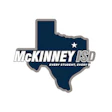 McKinney ISD logo featuring Texas state outline with star and text