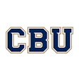 CBU California Baptist University logo in navy blue and gold