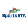 Sports ETA logo featuring colorful layered pennants and dark blue text for Sports Events & Tourism Association