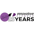 Adaptive 25 Years anniversary logo featuring purple circle with stylized icon and innovative wordmark