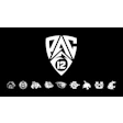 Pac-12 Conference logo with shield design and member school mascots
