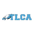 TLCA logo featuring blue eagle mascot with bold text wordmark
